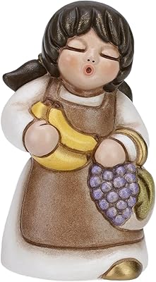 THUN Fontana Per Presepe 2022 In Ceramica Dipinta A Mano - 12x12x7 Cm - Decorazione Natalizia Classica - Foto 5