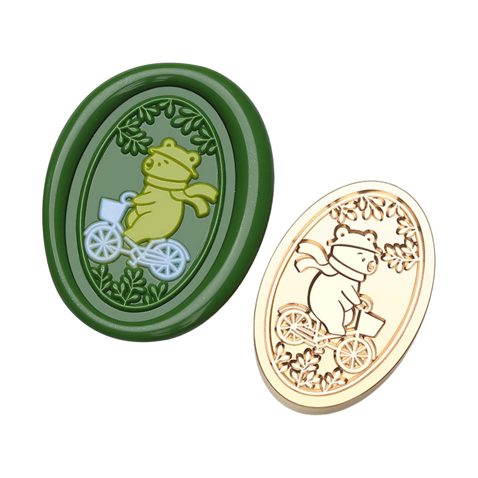 Yhplxyuus Seal Stamp Head Small Bear Seal Stamp Replacement for Envelope Card Wedding Invitations Scrapbooking Waxes
