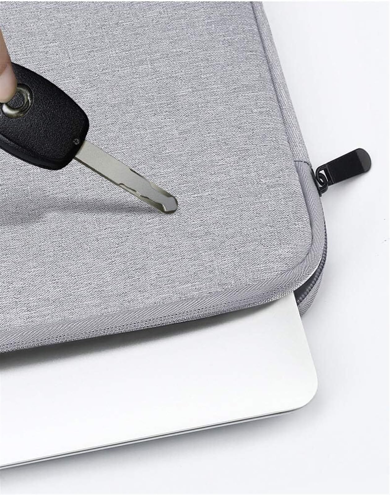 Zaino Porta Pc Viaggio Custodia per Laptop, Borsa per Laptop per Custodia per Computer Notebook, Valigetta per Borsa per Notebook Borsa Porta Pc(Gray,15.6")
