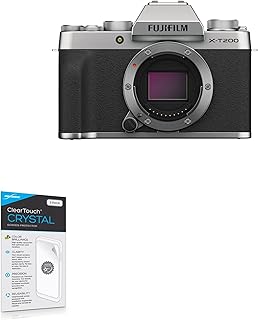 BoxWave Screen Protector Compatible With Fujifilm X-T200 - ClearTouch Crystal (2-Pack), HD Film Skin - Shields From Scratches