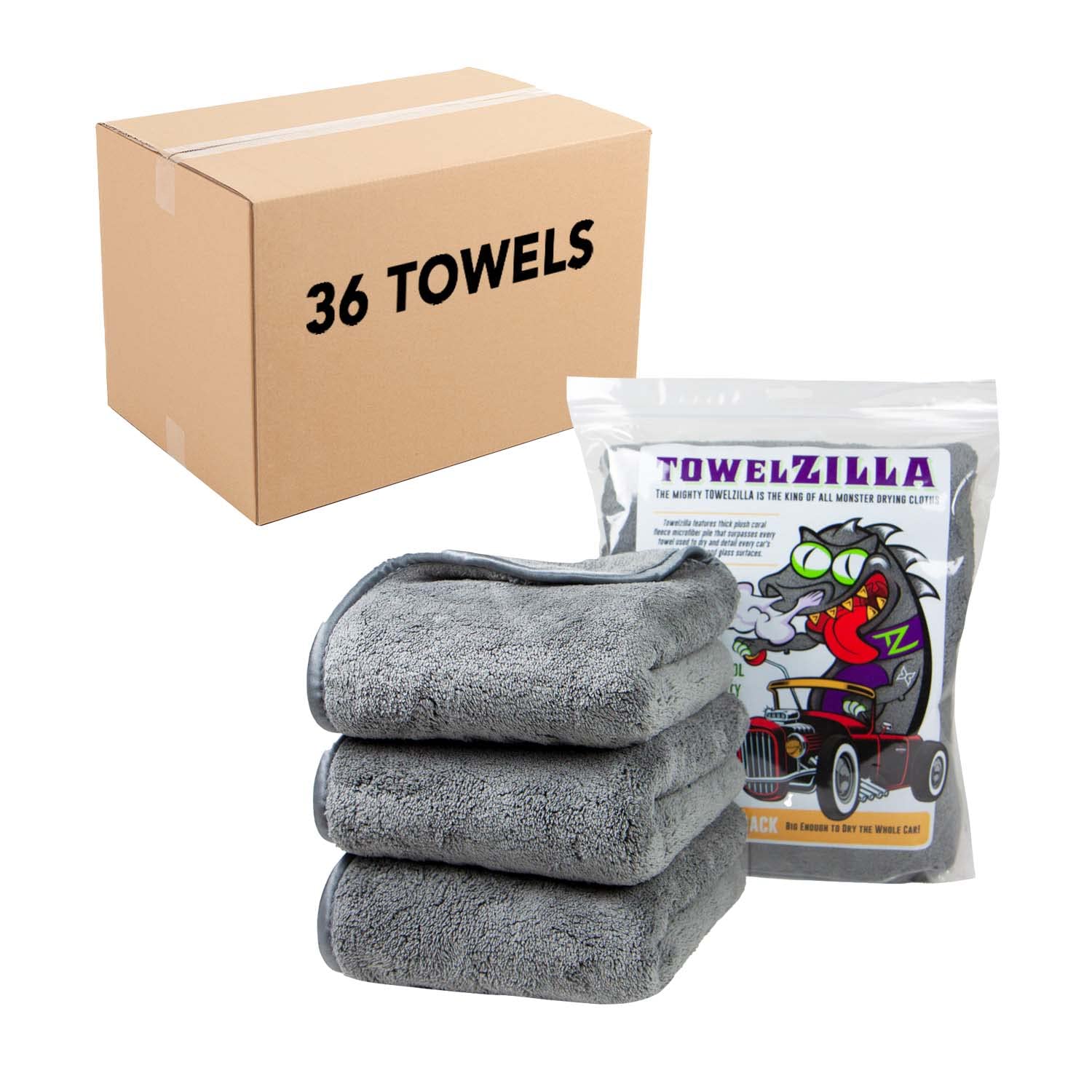 Amazon.com: Arkwright TowelZilla Microfiber Cleaning Cloths Bulk