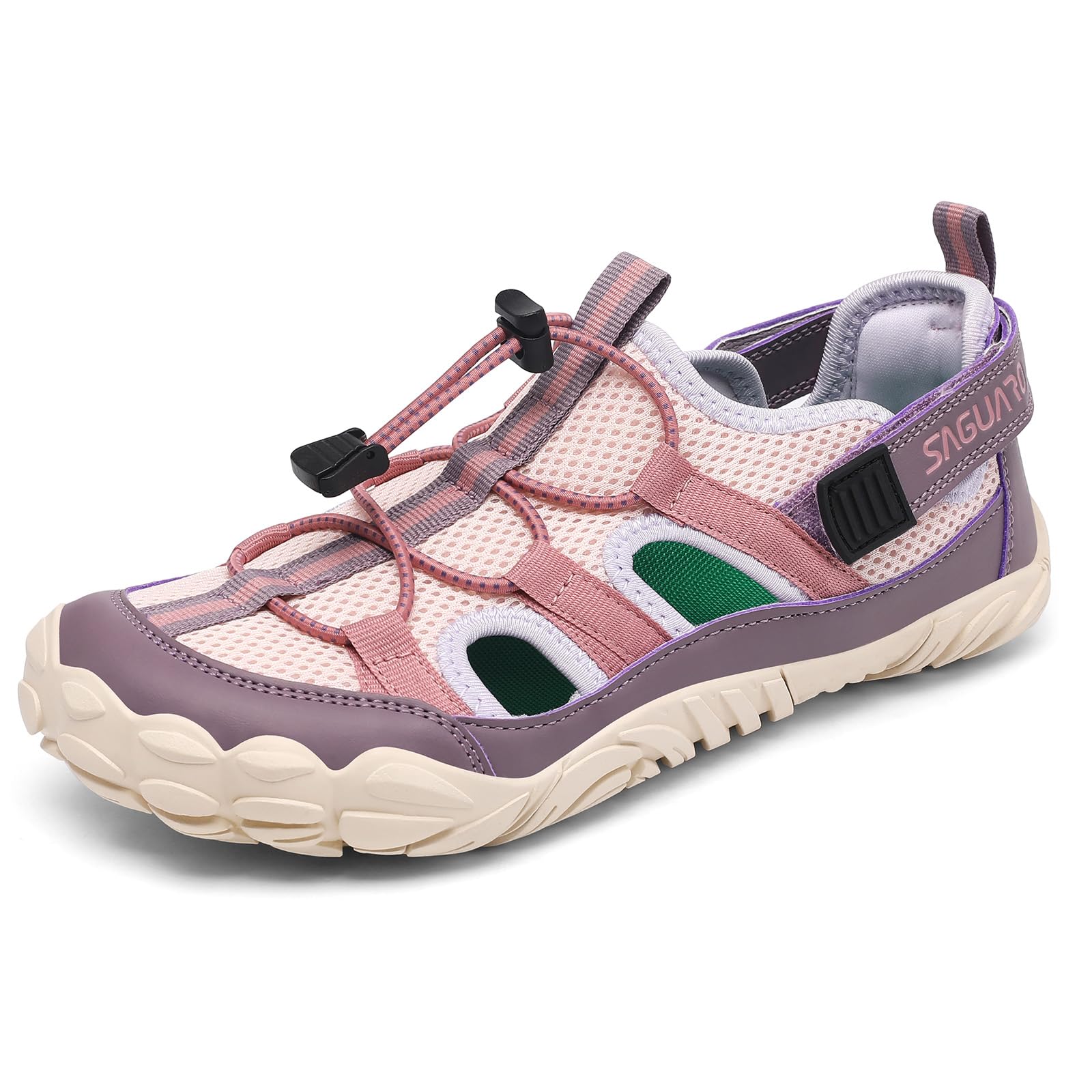 SAGUARO Unisex Barefoot Summer Wide Toe Sandals for Hiking and Daily Use, Size 36-48