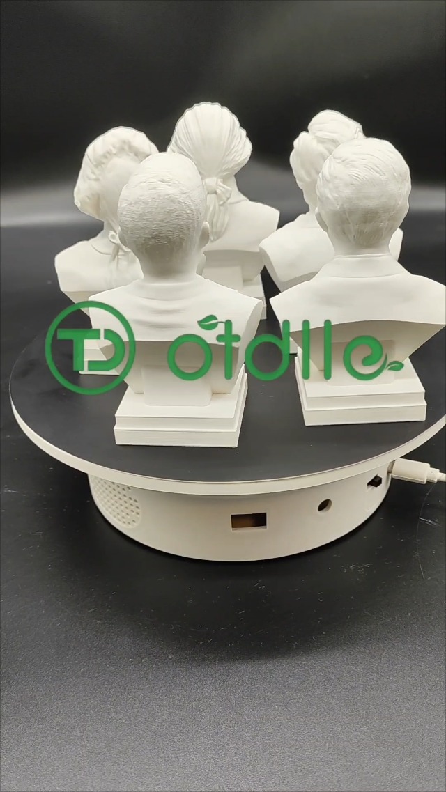 Busto cabeza estatua de George Washington 6x4x3 pulg miniatura 7