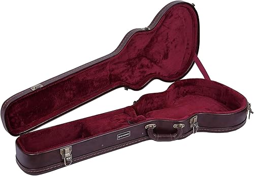 Miniatura 19 de Crossrock Caja de madera para guitarras estilo bajo de precisión derecha Tweed de vinilo (CRW620PBTW)