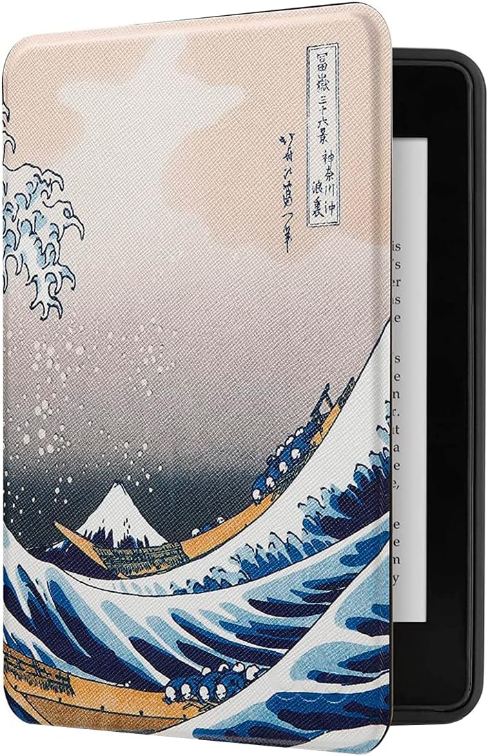 WB Ultra Light Case for Kindle 10th Generation (Wave) - Flexible Silicone and Magnetic Sensor