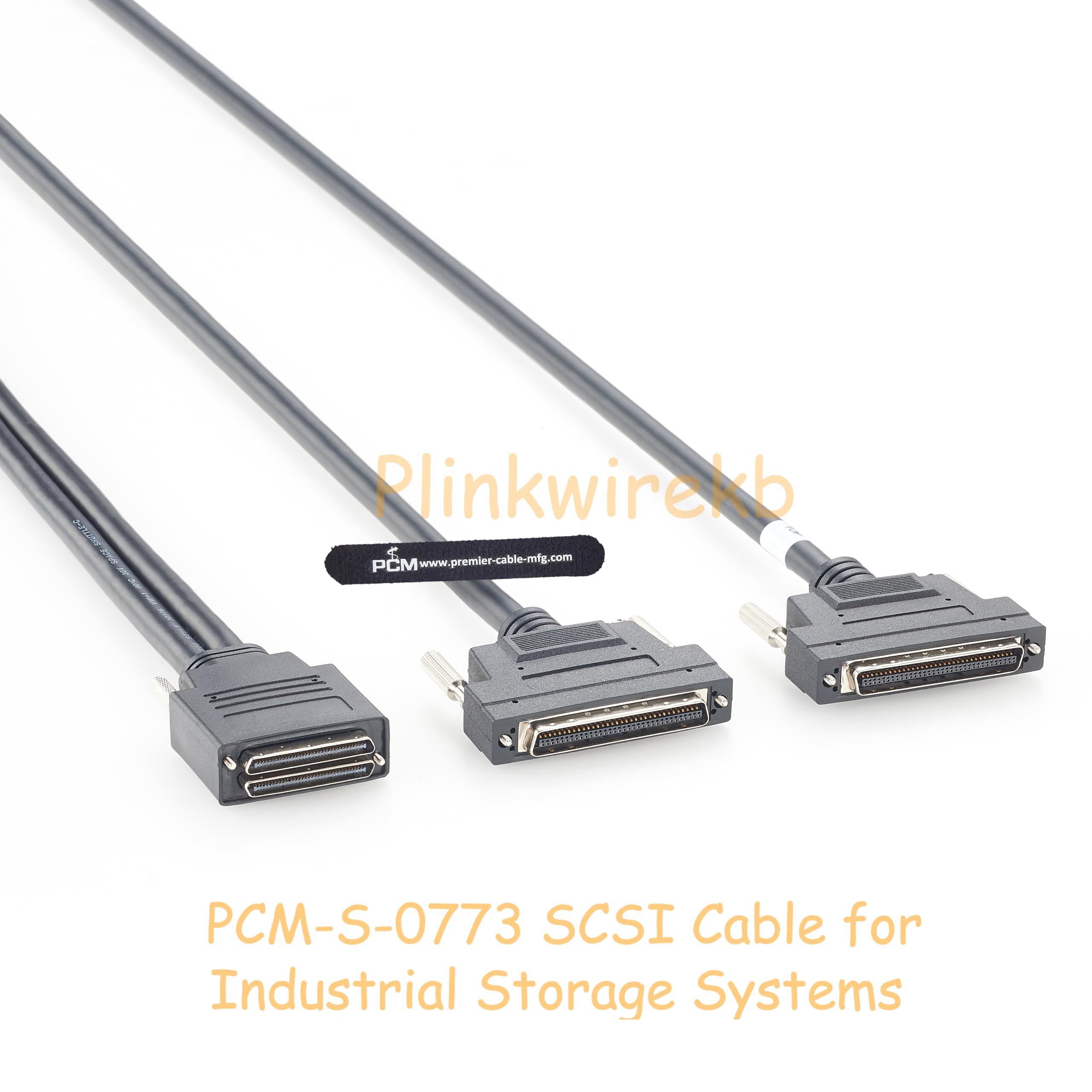 Câble mini SCSI 2S 68 broches 1,5 m mâle vers 2 x HPCN 68 broches mâle SCSI câble de données blindé UL20276 30AWG 34P pour ordinateurs industriels, appareils de stockage et systèmes de