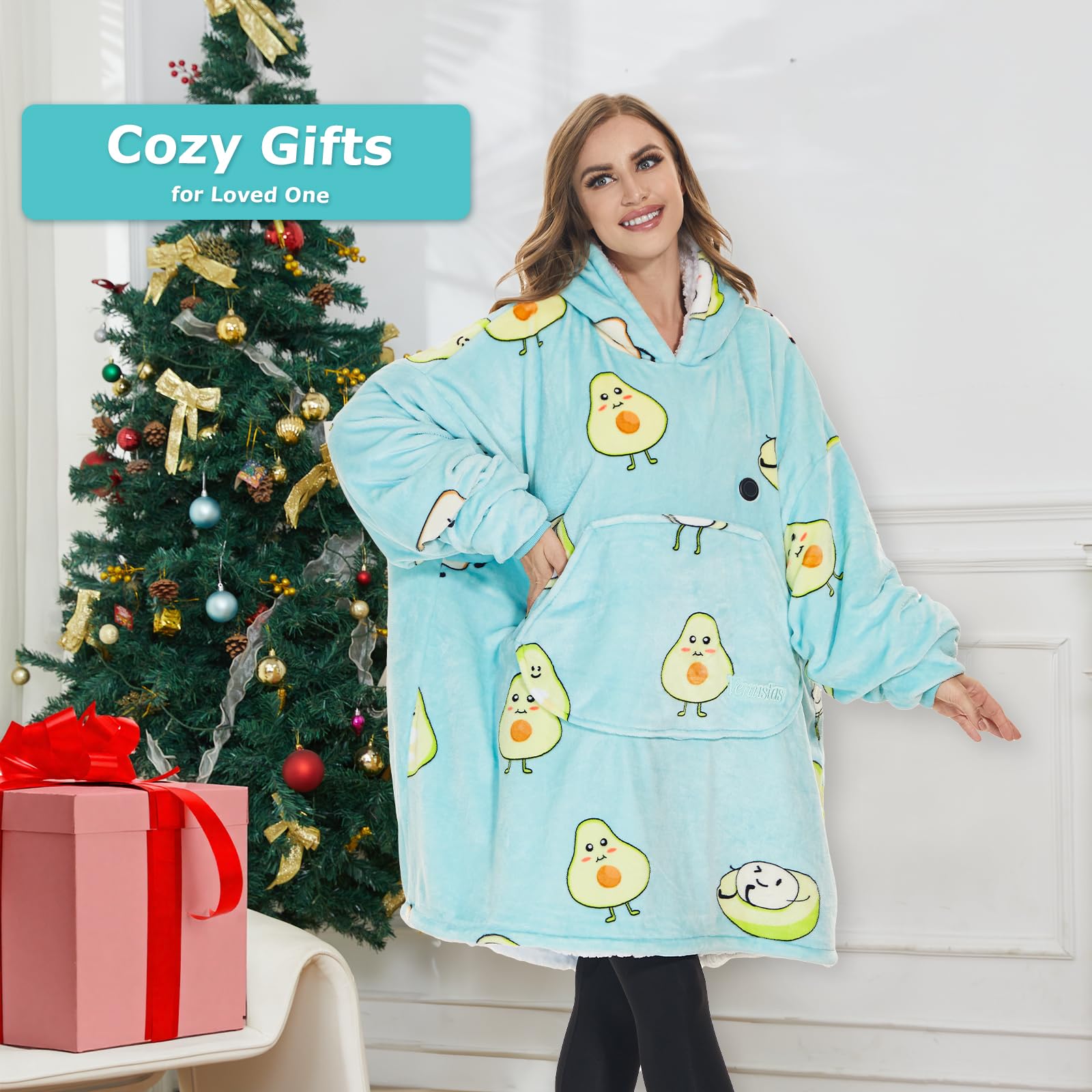 Amazon.com: Venustas Heated Blanket Hoodie with Battery Pack