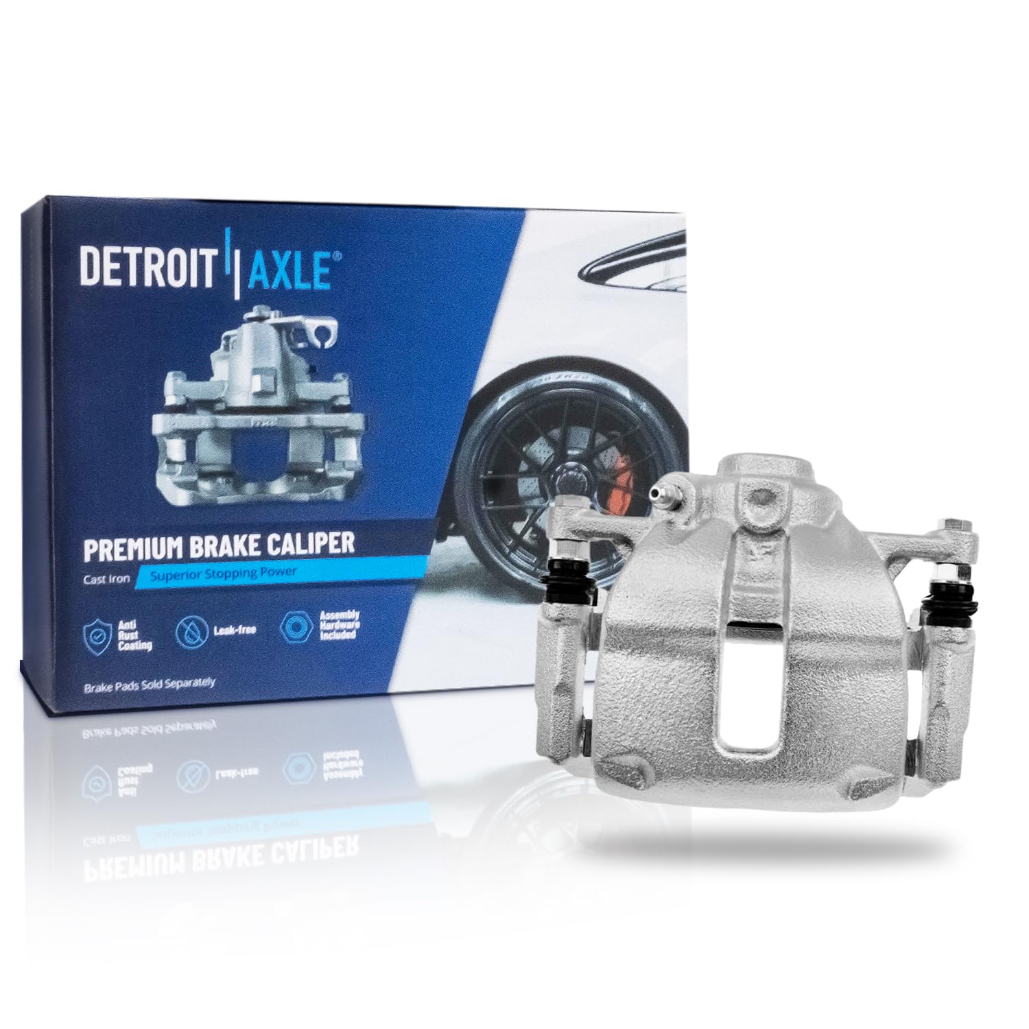 Detroit Axle - Front Right Brake Caliper for 2007-2015 Mini Cooper
