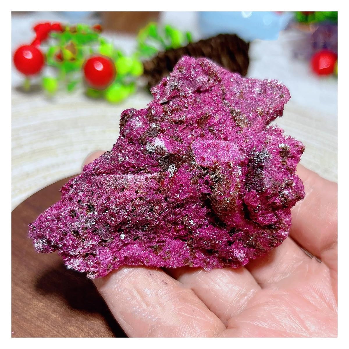 Piedra de cristal con epidota minerales naturales para amuleto colgante y adornos de casa