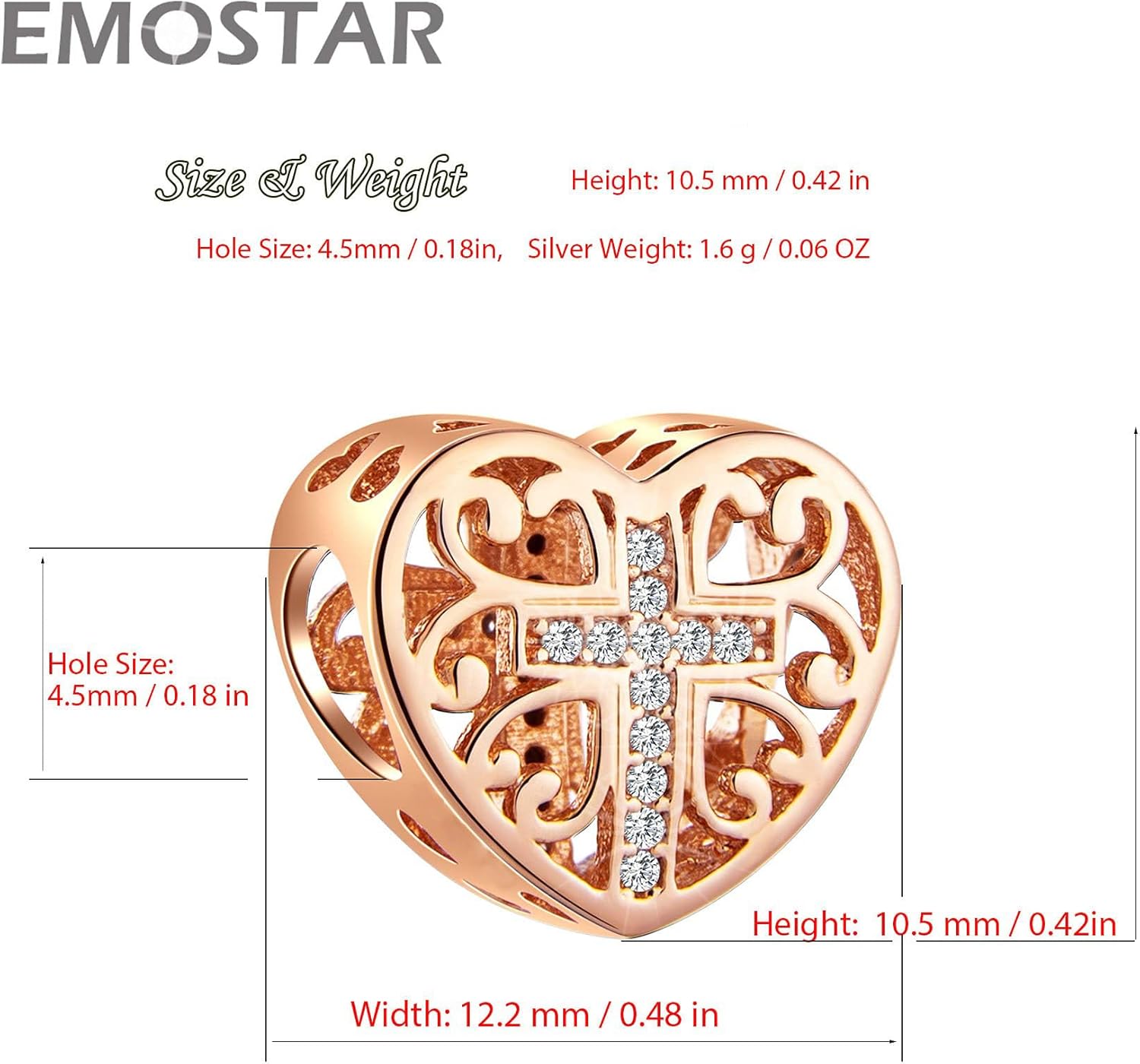 925 Sterling Silver Christian Theme Charms, Sparkling Religious Cross, Yin Yang Balance Charm, Keep Faith Beads, Bible Pendant, Gifts for Christmas/Mothers Day, fits European Bracelet/Necklace