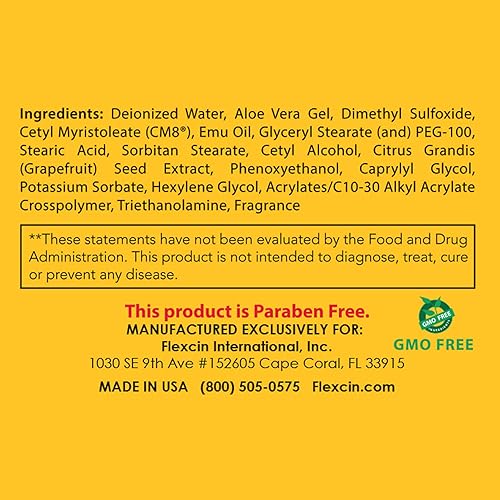 Miniatura 4 de Flexcin con CM8 Motion Lotion tarro de 4 onzas