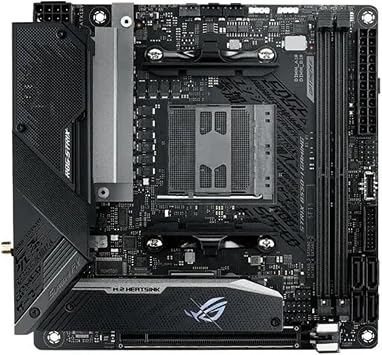 motherboards Fit for ASUS ROG Strix B550-I Gaming Wi-Fi 6 Mini ITX B550 2 X DIMM, Max. 64GB, DDR4 5100OC MHz M. SATA Desktop Socket AM4 CPU