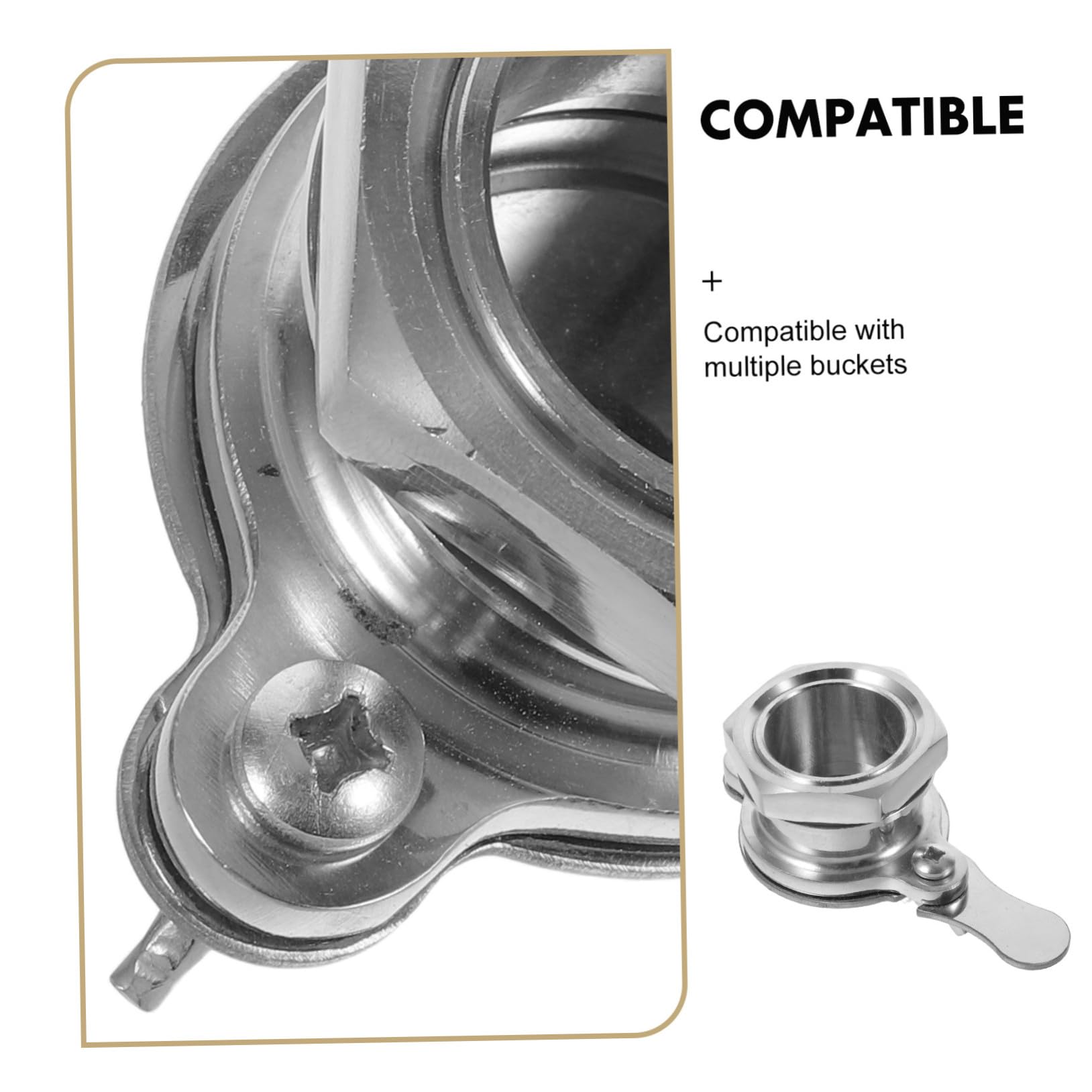Lurrose Strumento Per L'apicoltura Estrattore Attrezzatura Per L'apicoltura Forniture Di Apicoltura Silver
