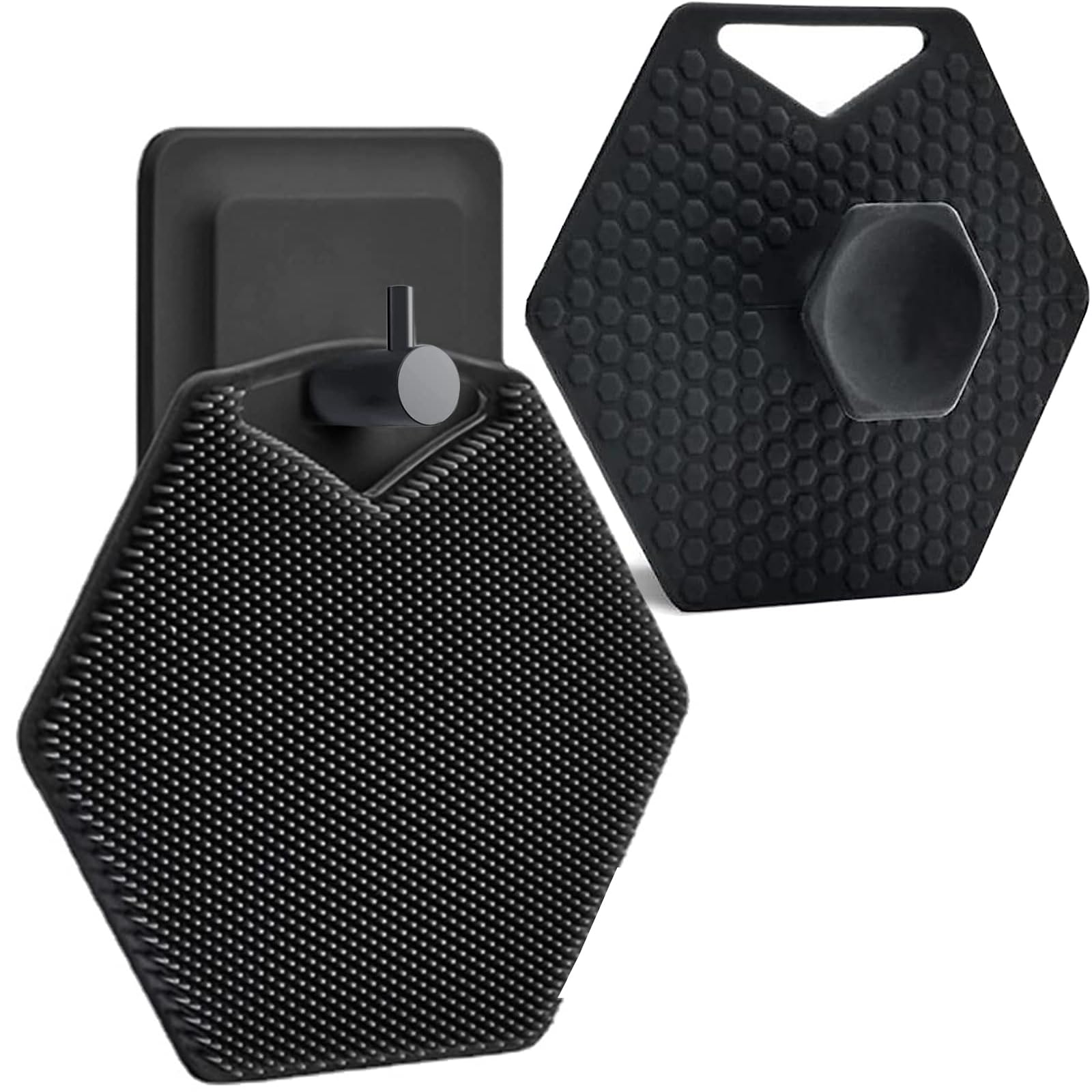 Thgtao Limpiador corporal de silicona, cepillo de baño de silicona, cepillo de ducha para limpieza profunda, exfoliación suave y masaje, cepillo corporal para mujeres, hombres, bebés, todo tipo de
