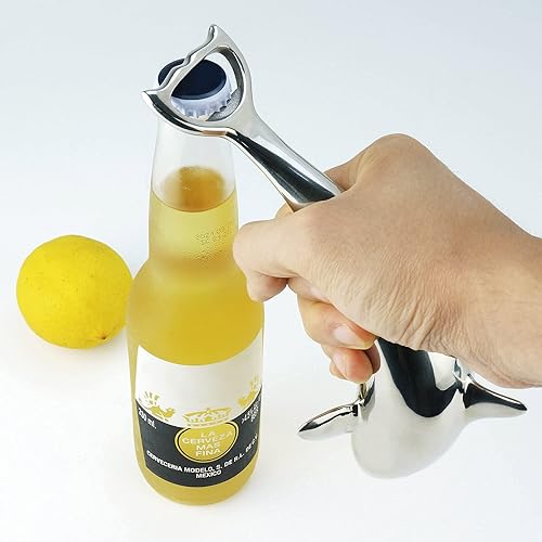 Miniatura 6 de PG Abridor de botellas de alta calidad, abridor de cerveza de ballena asesina de acero inoxidable | Barware - Esmalte de espejo. El mejor regalo