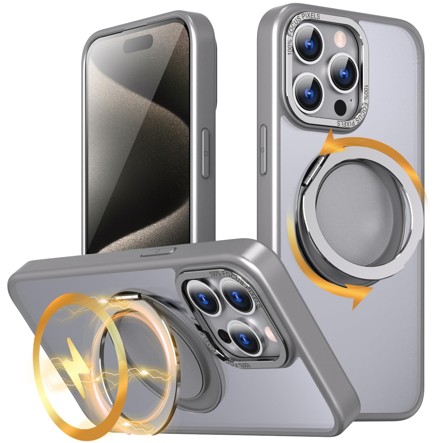 Amazon.co.jp: KWATUNG 互換品 ケース iphone 15 pro max 対応 ケース