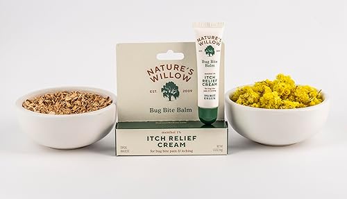 Miniatura 4 de Nature's Willow Bálsamo para picaduras de insectos, alivio natural del dolor y la picazón de insectos, 0.5 onzas