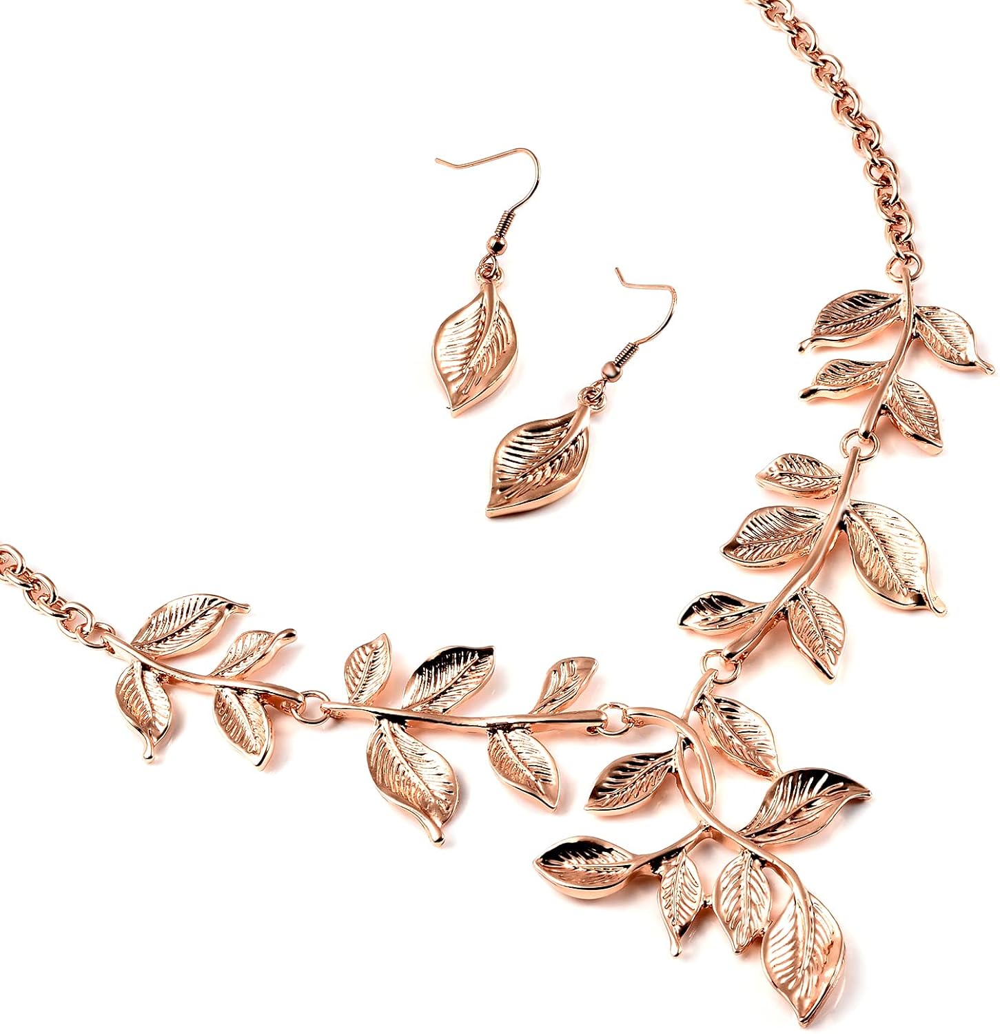 Shop LC ION Plated Rose Gold Leaf 
