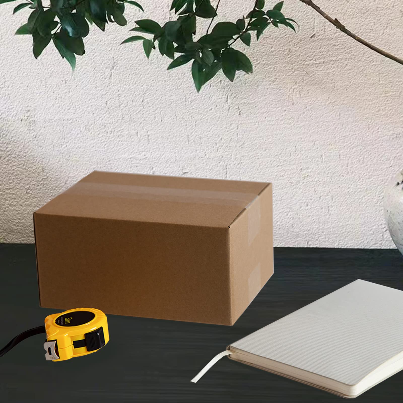SUNLPH Pudełka wysyłkowe 20 x 15 x 10 cm małe pudełka z tektury falistej, 25 sztuk