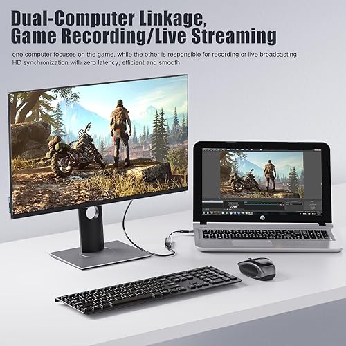 Miniatura 2 de Tarjeta de captura HDMI a USBUSB C, tarjeta de captura de video HDMI 4K, captura USB 3.0 en 2K 30FPS o 1080P 60FPS, para transmisión en vivo,