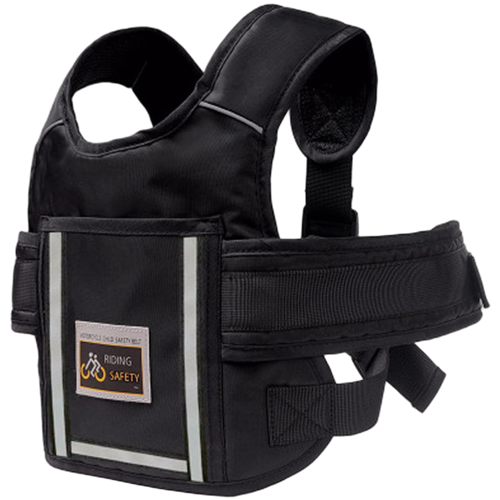 Safety Harnesses, Kids Motorcycle Harness Breathable Adjustable Anti-Drop Safety Protective Motorcycle Harness for Kids with Reflective Strip and Metal Buckle for Bike Electrocar