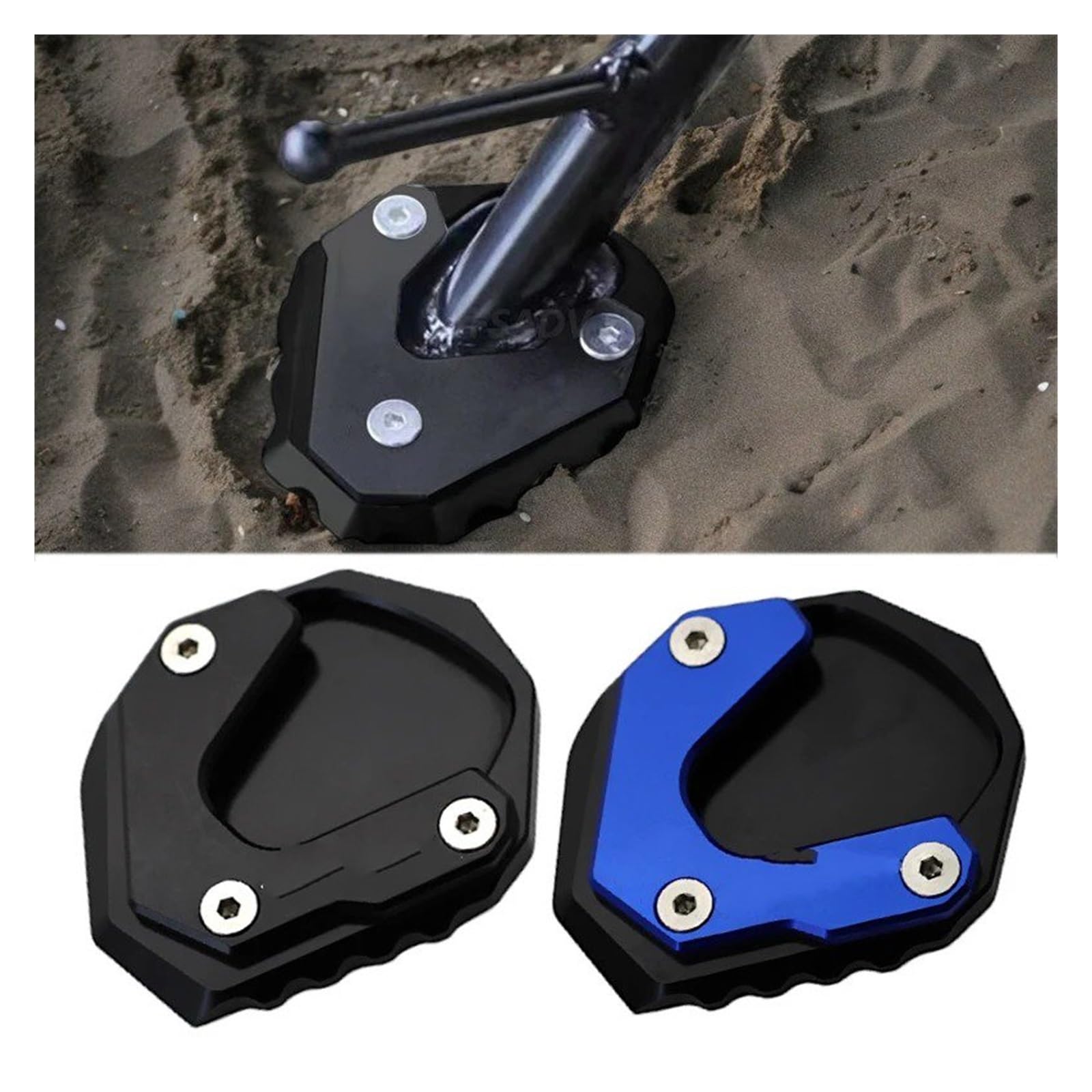 Piastra cavalletto moto per XL750 2023-2024 (Nero)