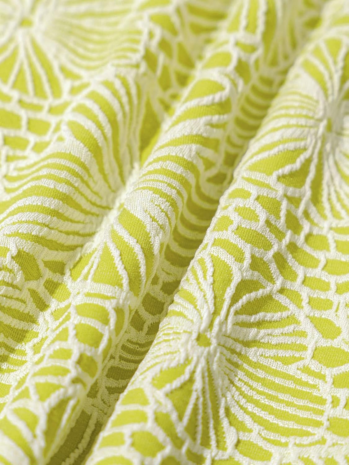 BERLOOK Women's Cut Out Jacquard Criss-Cross One-Piece Swimsuit Sexy Swimwear - Image 7