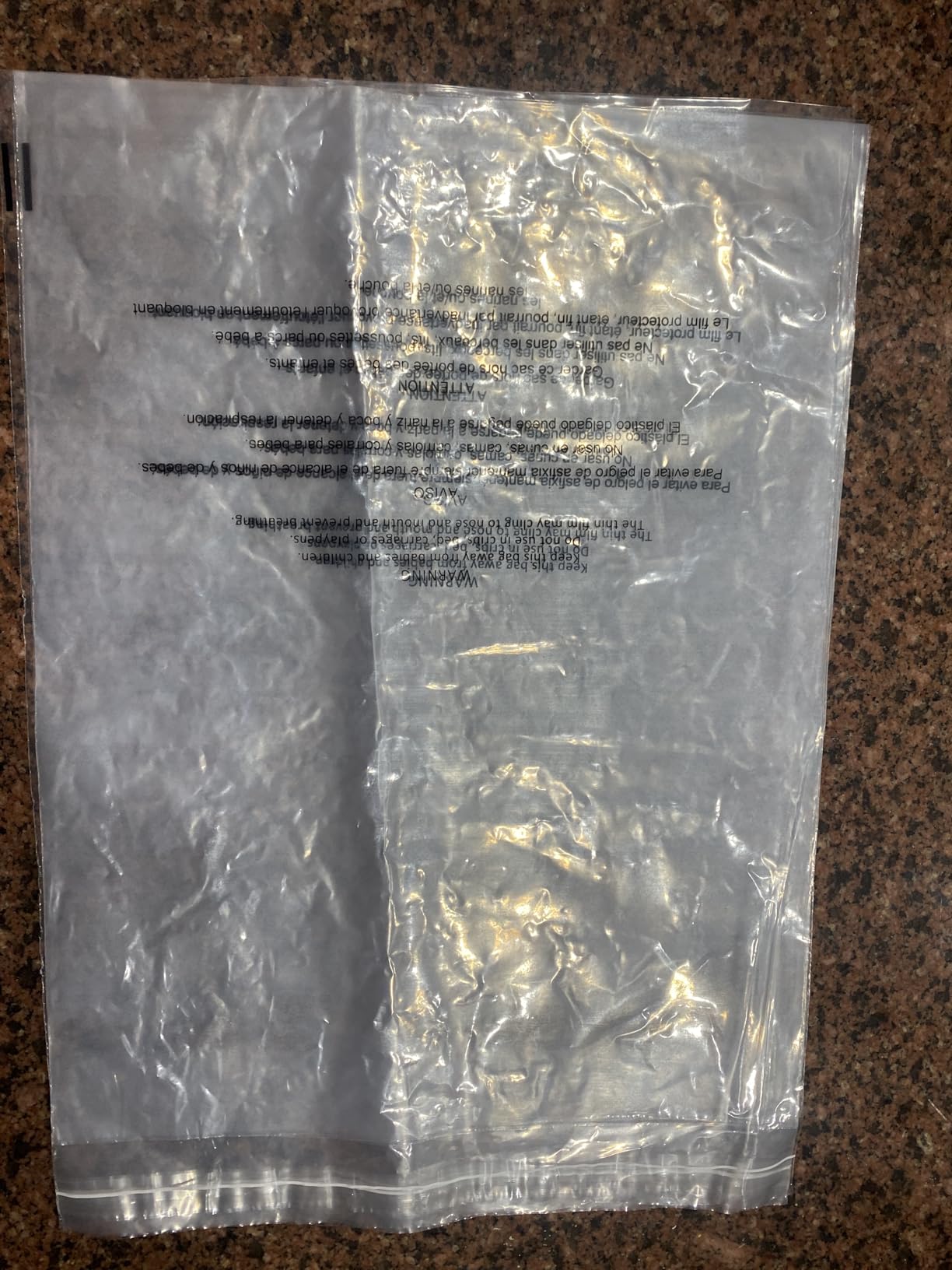 iMailer - 100 Count - 11" x 14" Clear Plastic Poly Bags with Suffocation Warning for Prints, Photos, Documents, Clothing, T-Shirt - Resealable Adhesive,Not Strong