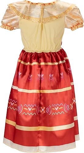 Miniatura 3 de Disney Encanto Vestido Dolores y diadema con lazo rojo, disfraz para niñas de 3 años en adelante, traje para niños en tallas 4-6X
