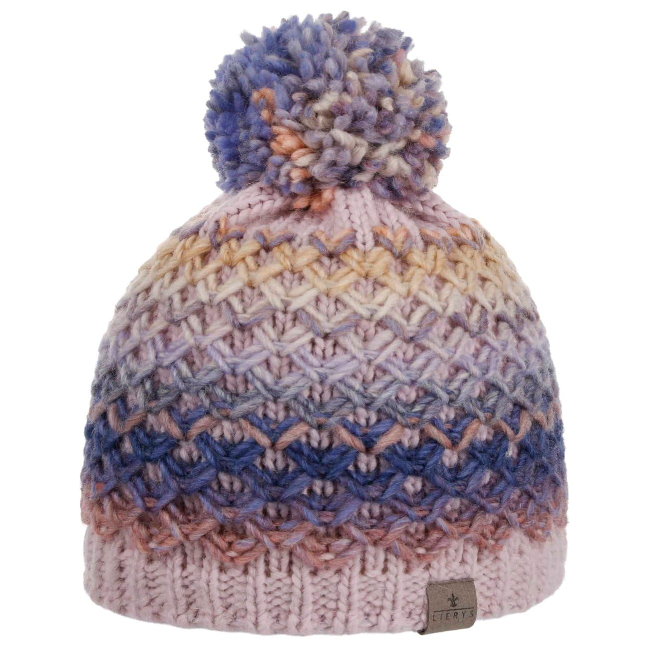 LIERYS Elvara czapka z pomponem beanie Wyprodukowano w Niemczech Damski Jesien Zima