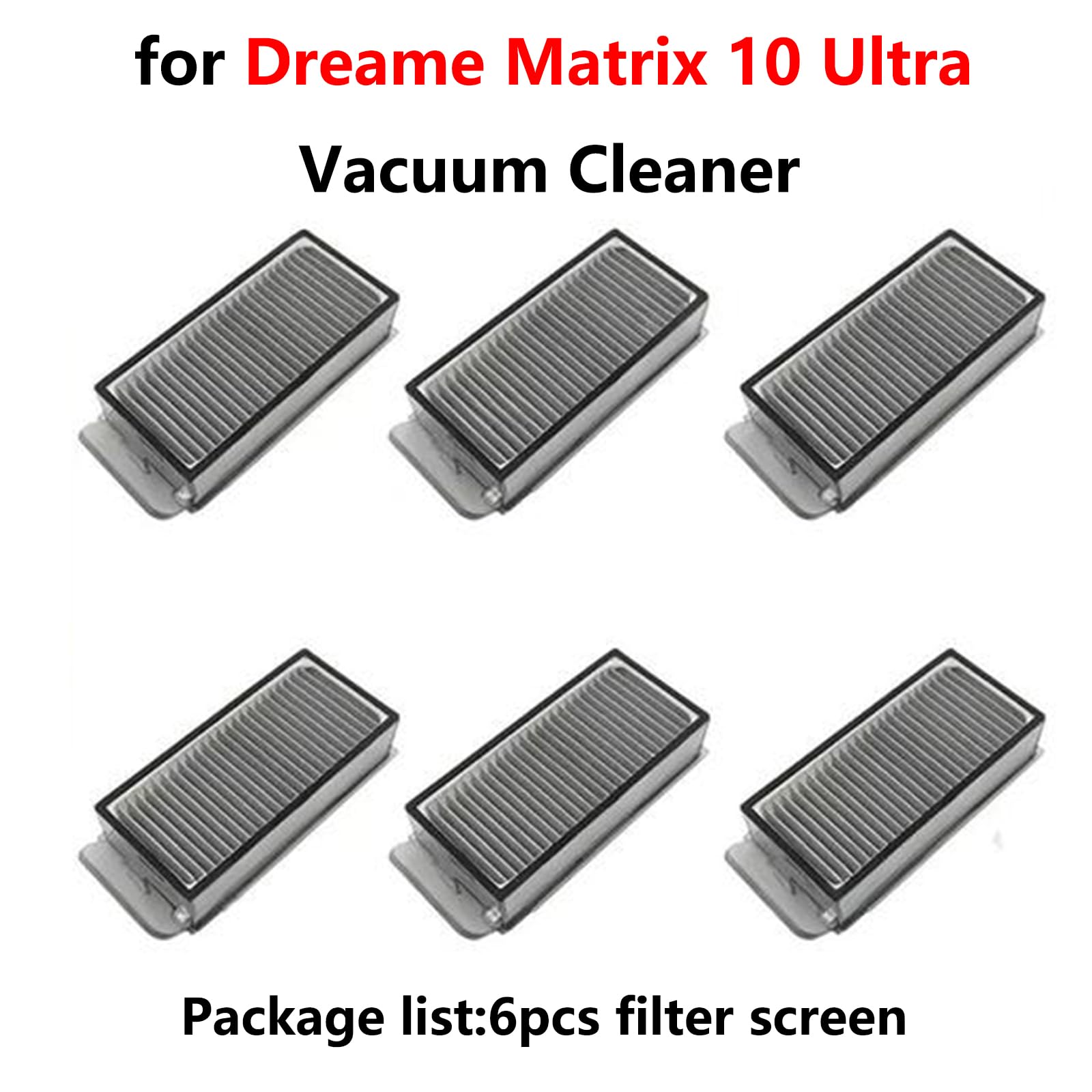 3 Mocio + 3 Piastre Di Ricambio Per DREAME Matrix-10 Ultra – Accessori Originali Per Robot Aspirapolvere