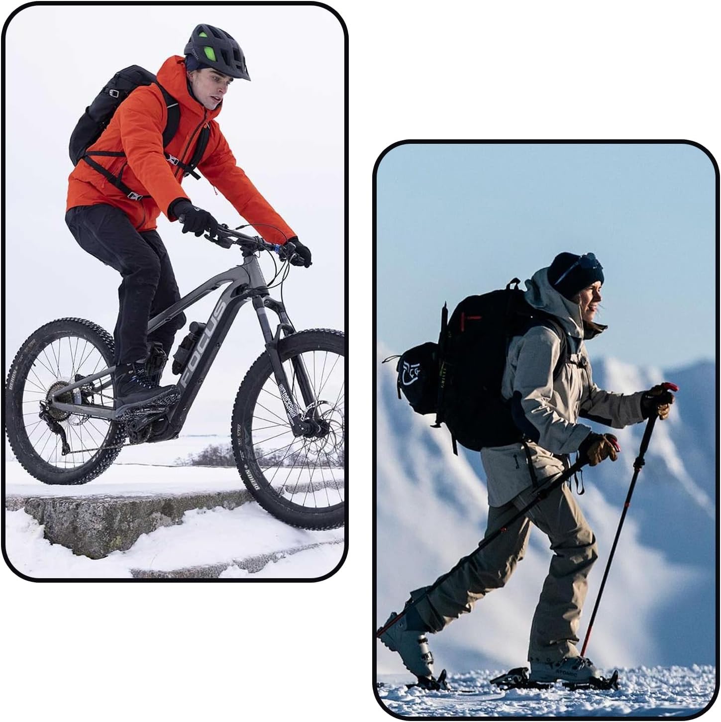 5 Pairs Thick Warm Winter Socks for Men Hiking Thermal Warm Socks for Cold Weather Winter Indoors and Outdoors - Image 7