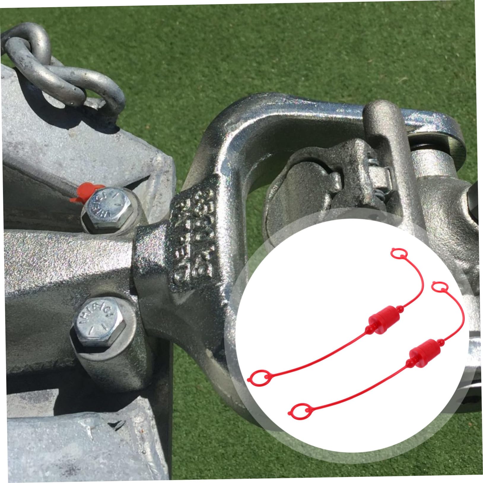 ERINGOGO 2Sets Quick Hydraulic Coupling Caps of Covers for Quick Connectors Lightweight Portable Couplings Dirt Damage Extends Product Life