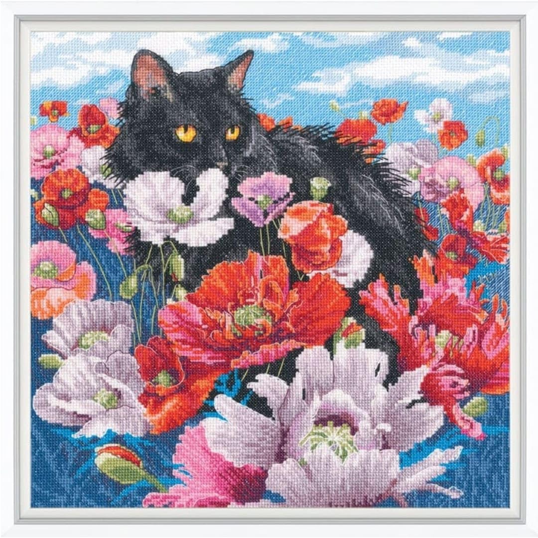 RTO counted cross stitch kit ""Darling Summer!"", 30x30cm, DIY