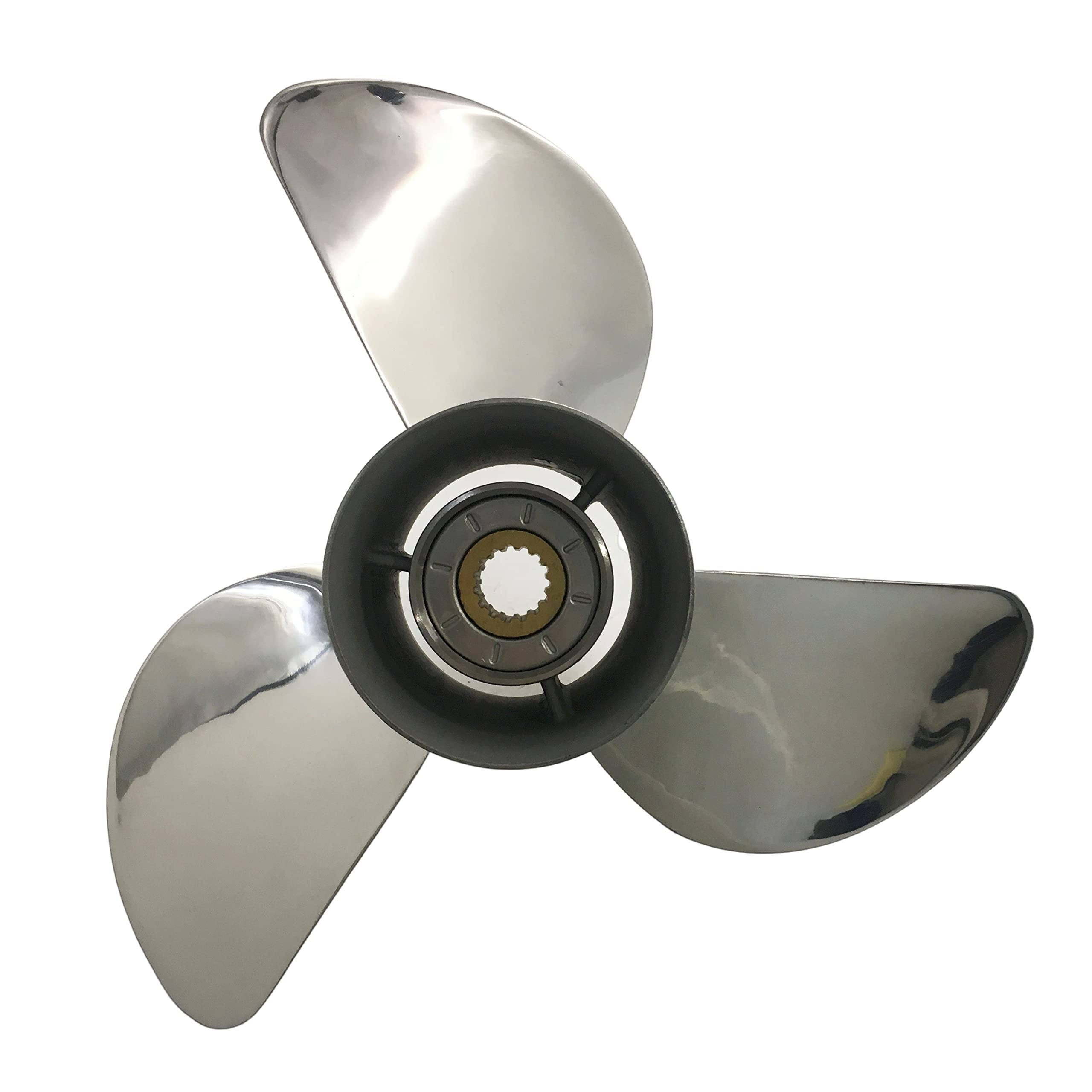 60-140HP 13x19 in acciaio inossidabile Elica 15 denti SS Prop per TOHATSU motore fuoribordo