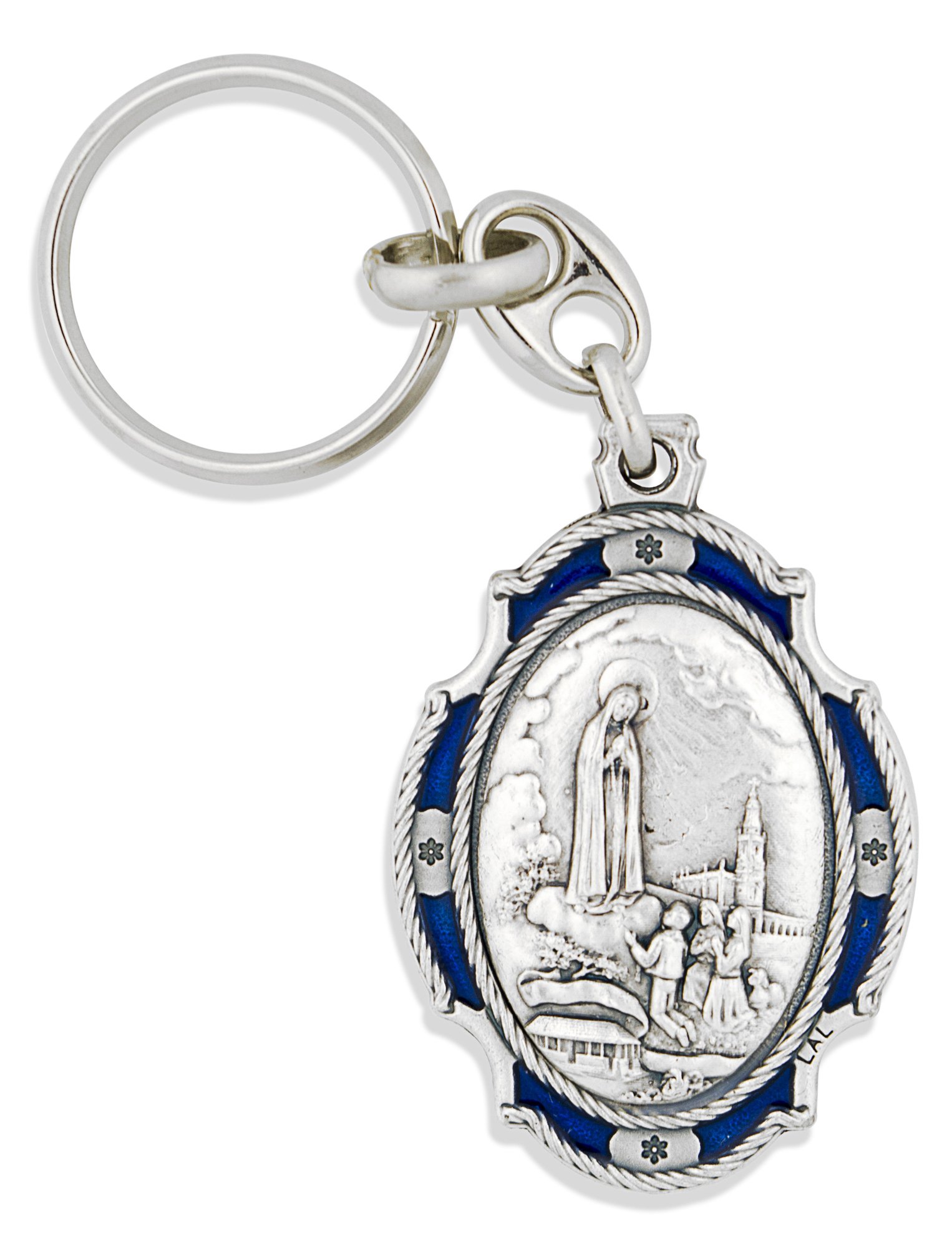 Vatican ImportsOur Lady of Fatima Catholic Key Chain - 100th Anniversary Edition