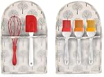 Yarwo Couverture de poussière pour mélangeur de support 4.5-5 qt, couvercle de poussière de protection avec poignée supérieure et poches pour accessoires supplémentaires, 35.8 x 23 x 36 cm, Tree(Cover only)-Poignée supérieure, Poches latérales pour accessoires de cuisine, Couverture protectrice antipoussière pour tête à bascule 4.5/