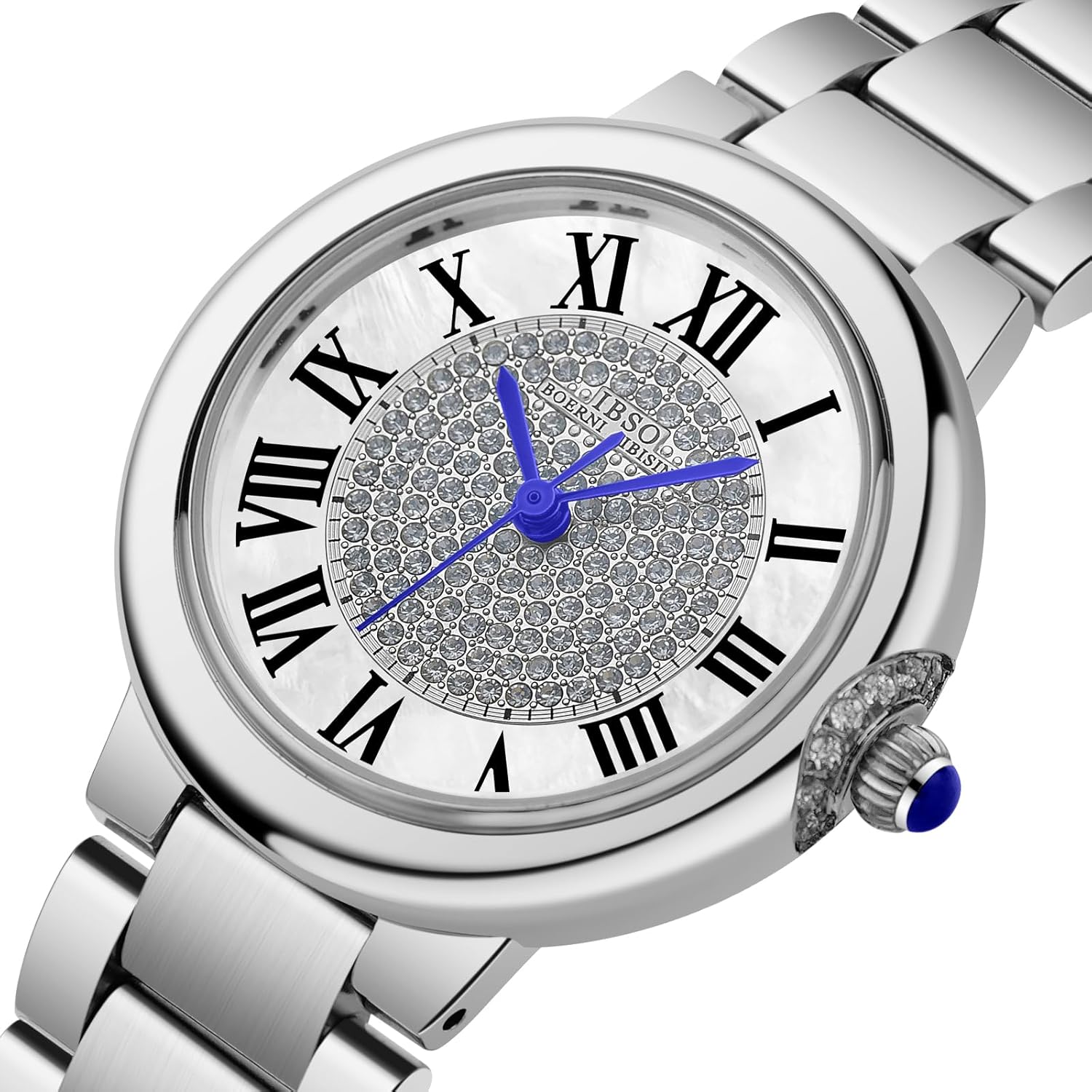 IBSO Luxury Watch Women Casual Stainless Steel Women's Waterproof Quartz Ladies Wrist Watches - Image 4