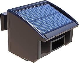 Extra 1/4 Mile Solar Wireless Weatherproof Outdoor Motion Sensor for HTZSAFE Driveway Alarm(The Sensor Eye with The Cover)