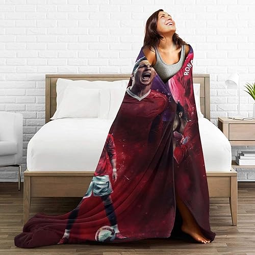 Miniatura 7 de MARYNA Manta ultrasuave que no forma bolitas, cálida y ligera para todas las estaciones, para niños, adultos, ropa de cama, sofá y reserva de viaje,