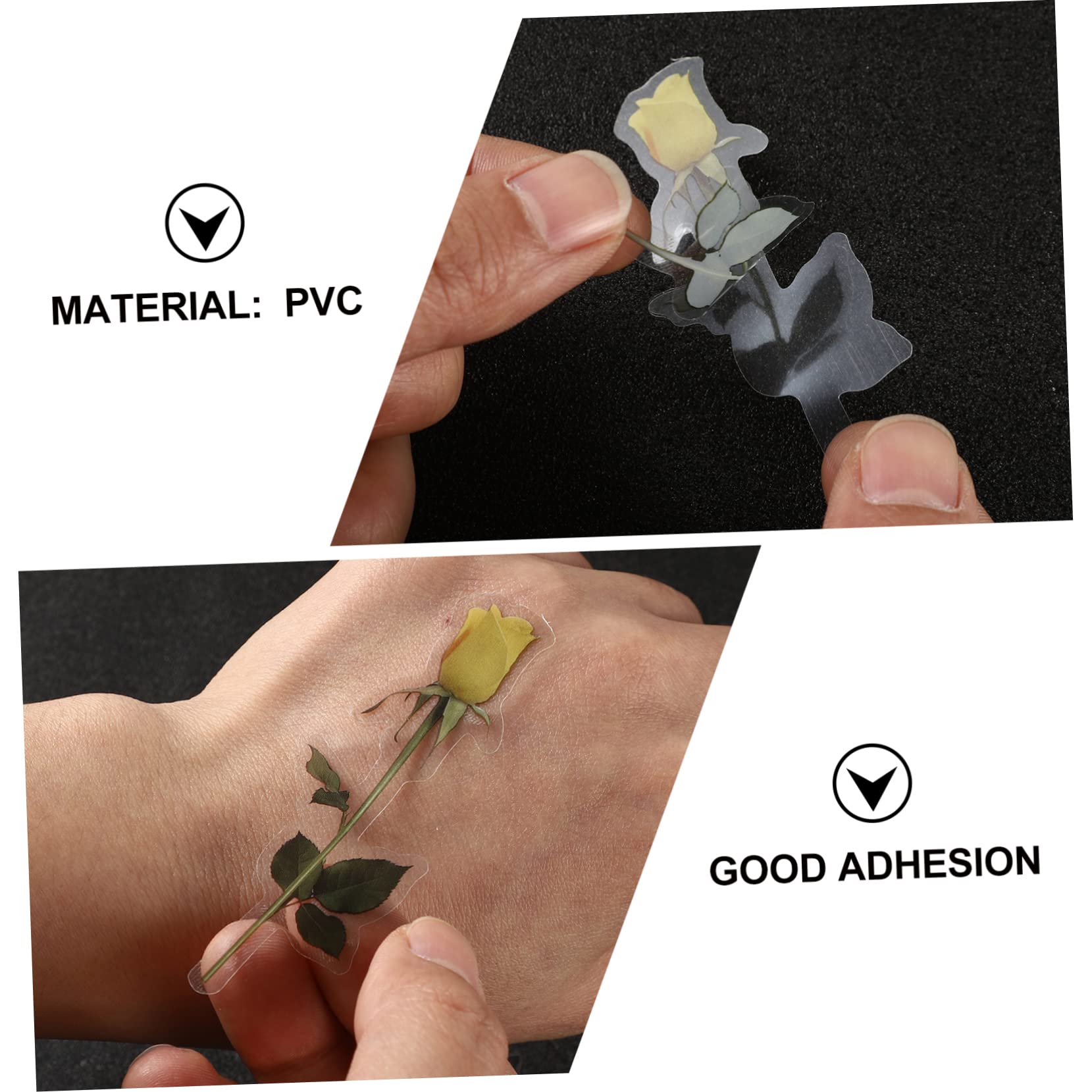 SHINEOFI 720pezzi Adesivi Floreali Autoadesivi Per Scrapbooking Diverse Forme e Decorazioni Per Laptop e Diari Facili Da Rimuovere e Resistenti Materiale Di Alta Qualità