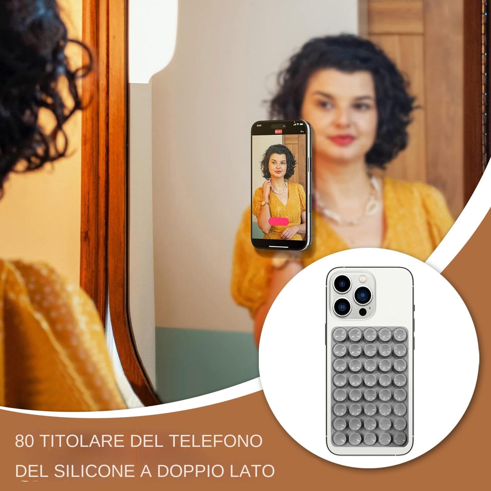Montaje De Teléfono De Succión De Silicona, Soporte De Teléfono De Succión, Soporte De Teléfono De Succión, Agarre De Teléfono De Succión, Agarre De Teléfono Pegajoso Montaje