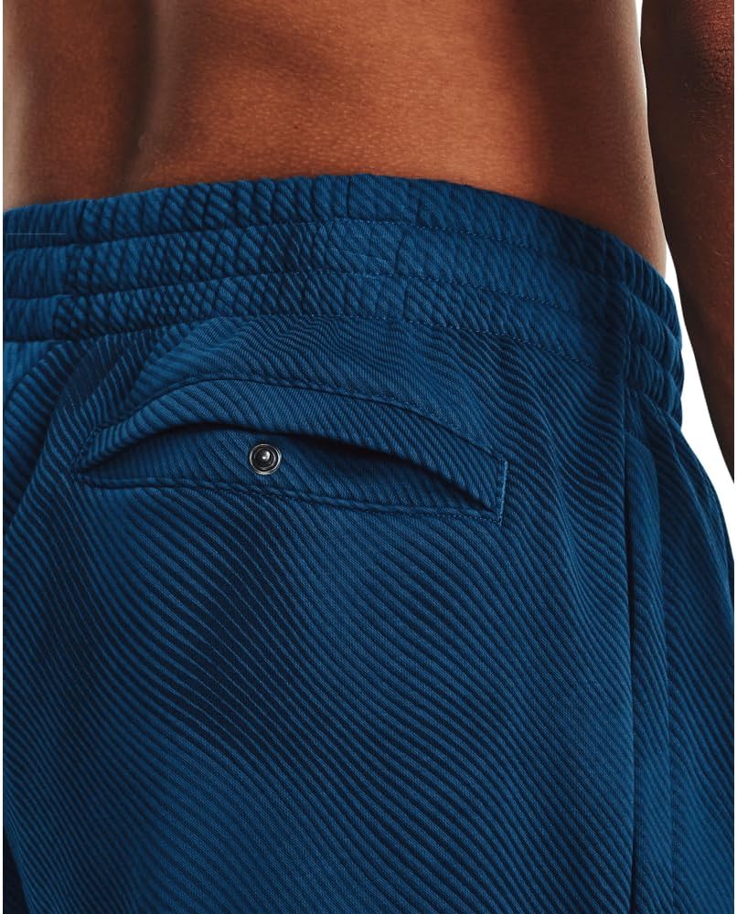 Under Armour Men's Rival Fleece Printed Joggers - Image 4