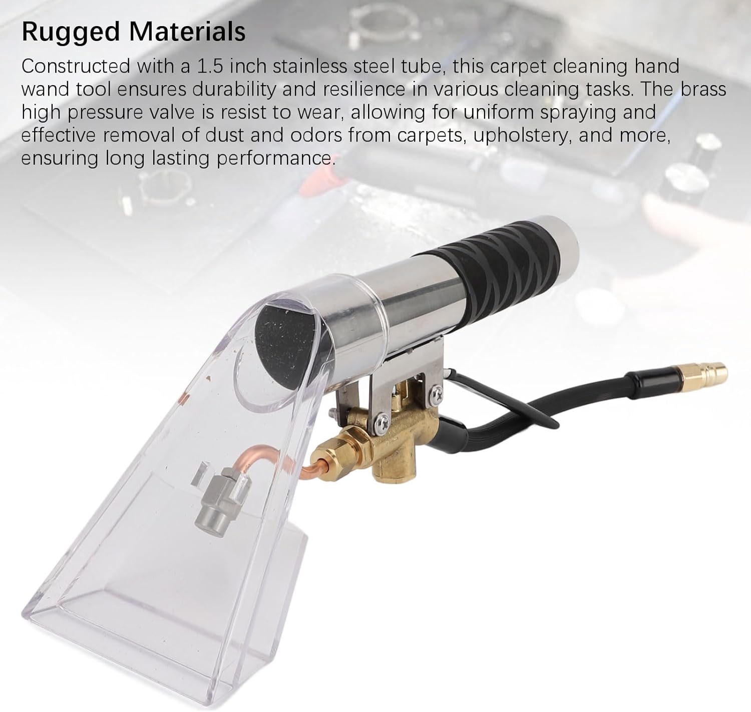 Denash Extractor Hand Tool,Extractors Upholstery and Auto Detailing Tool Hand Wand,Carpet Cleaning Extractor for & Most Portable Carpet Attachment