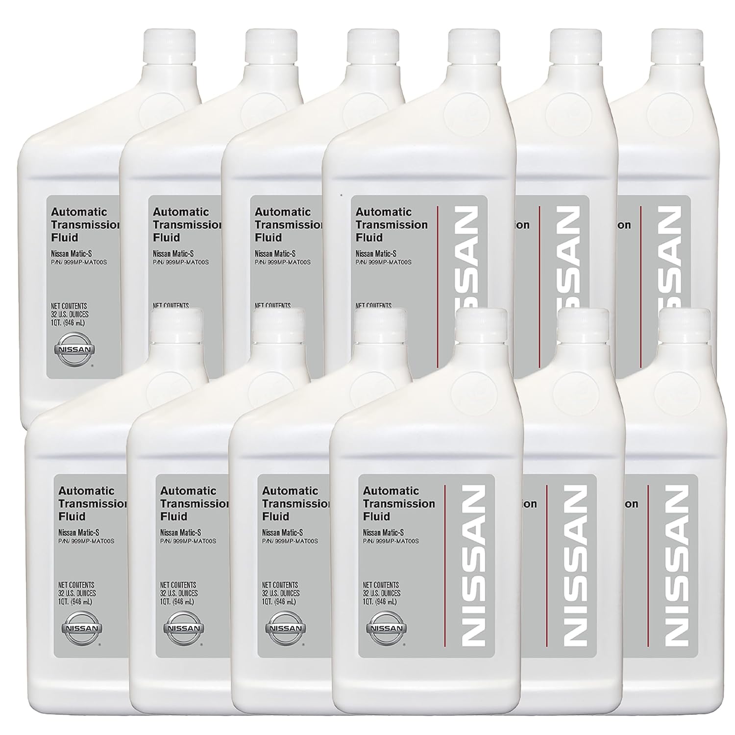 Nissan Genuine Matic-S Transmission Fluid (12 Quarts)