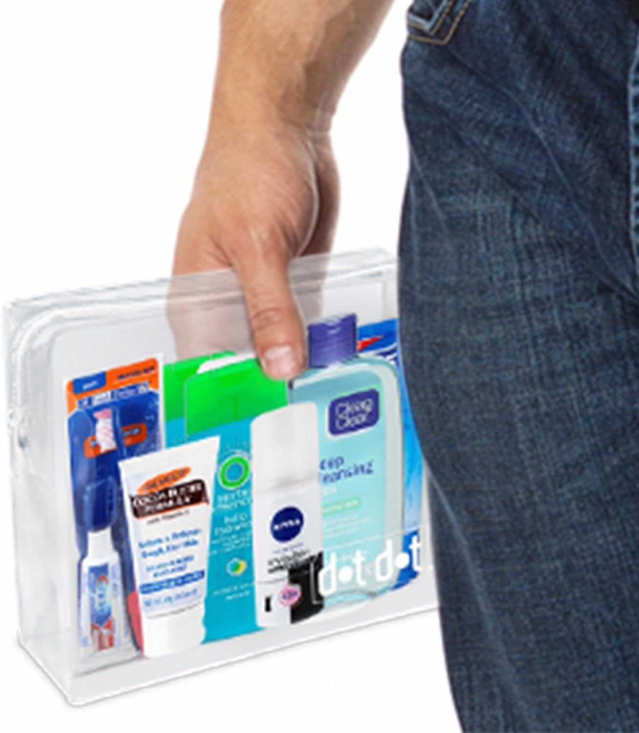 tsa approved quart bolsa