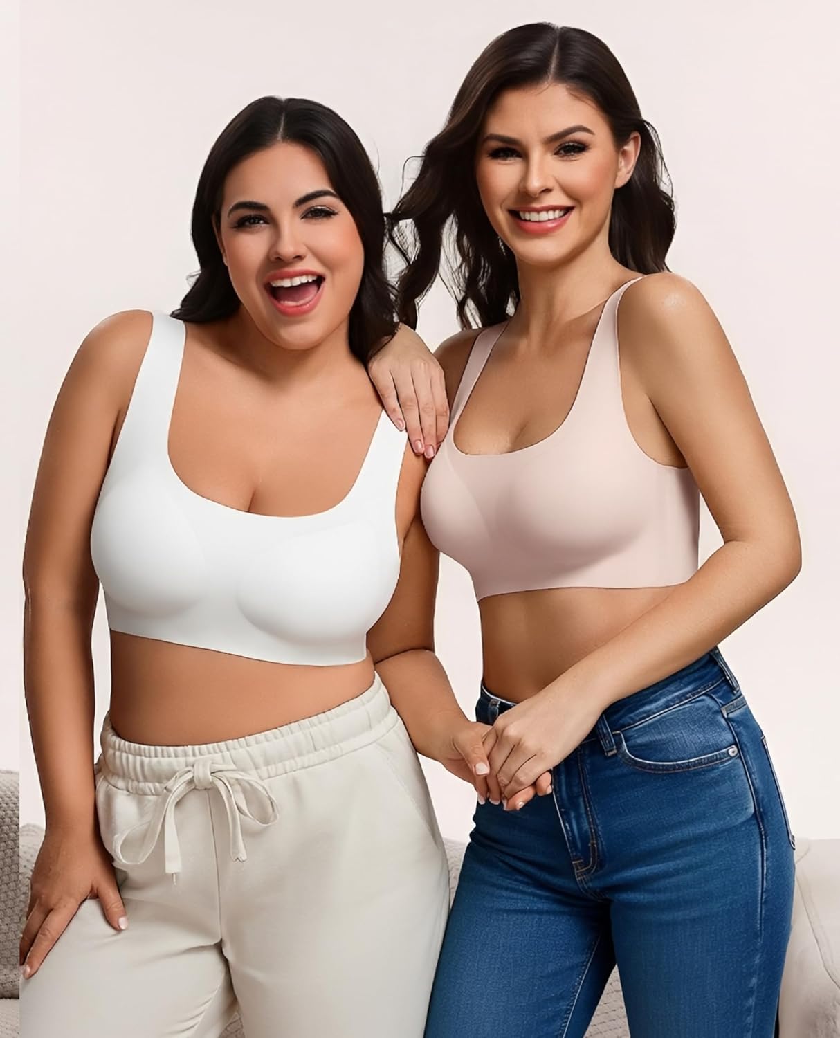 Avidlove Women's Comfy Pullover Wireless Bra Seamless Bralettes No Underwire T Shirt Wirefree Wide Straps Sleep Everyday Bras - Image 6