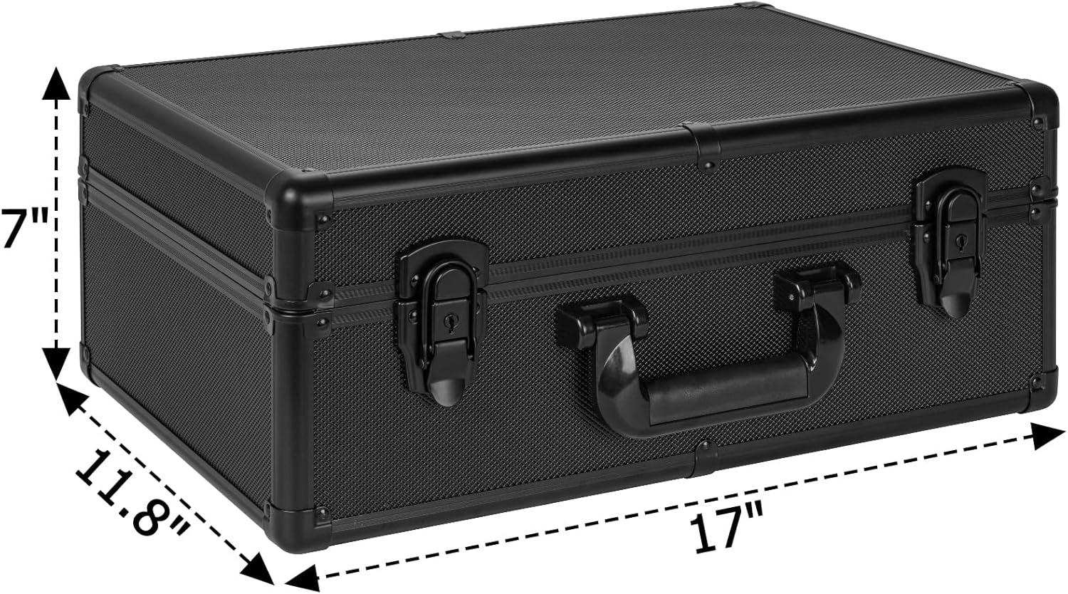 Graded Card Case - Aluminum Alloy Graded Card Storage Box Compatible with 150+ Card Slabs - Sports Trading Card Case Fits PSA, CSG, BGS