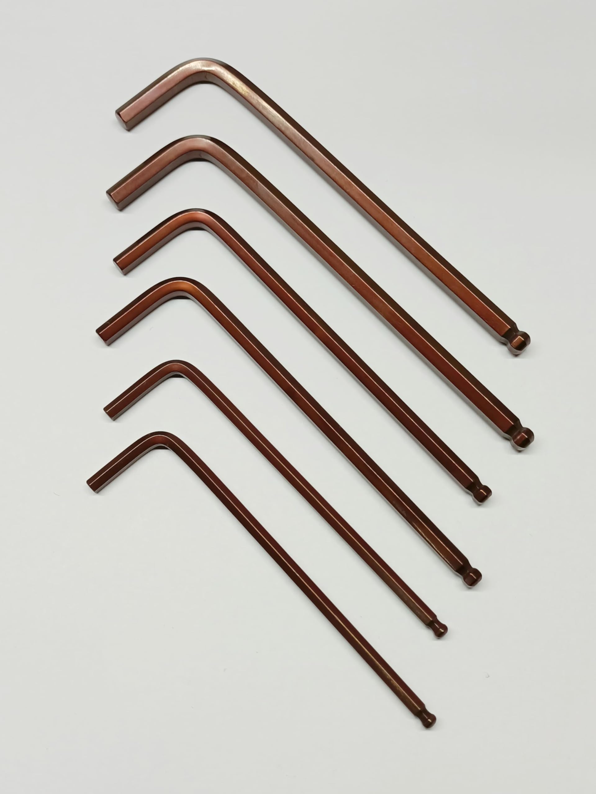 4+5+6 mm x 2 Ball End L-Type Hex Allen Key, Hardened and Tempered, Chrome Vanadium Steel, One Side Ball End, Anti Rust Properties (Pack of 6) Hex Allen Keys (B0CVX7HW82) Amazon Price History, Amazon Price Tracker