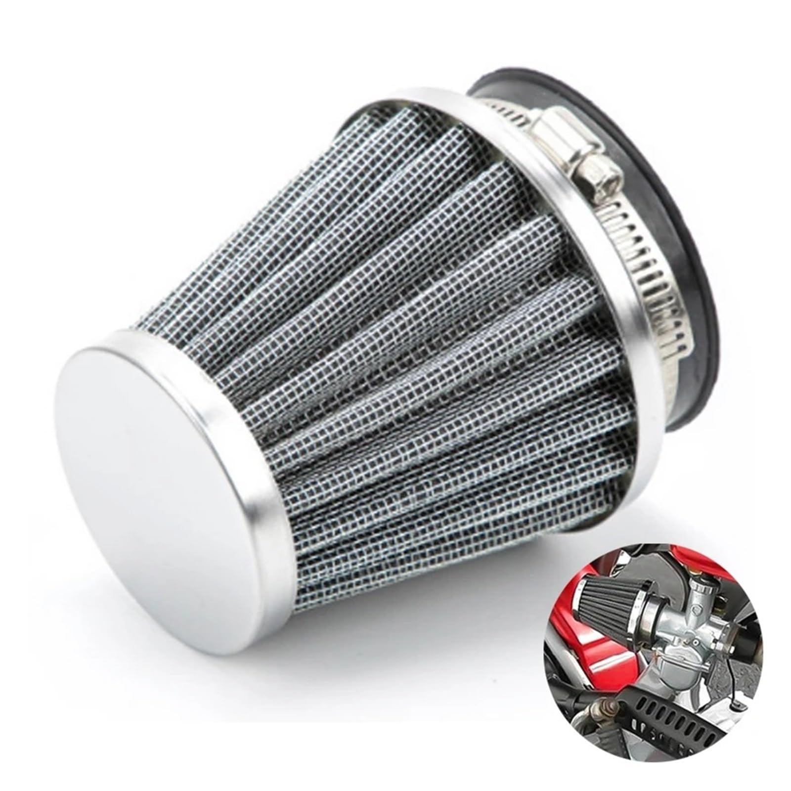Filtro Aria Moto Filtri Aria Conici Per Moto, Aspirazione A Cono Conico